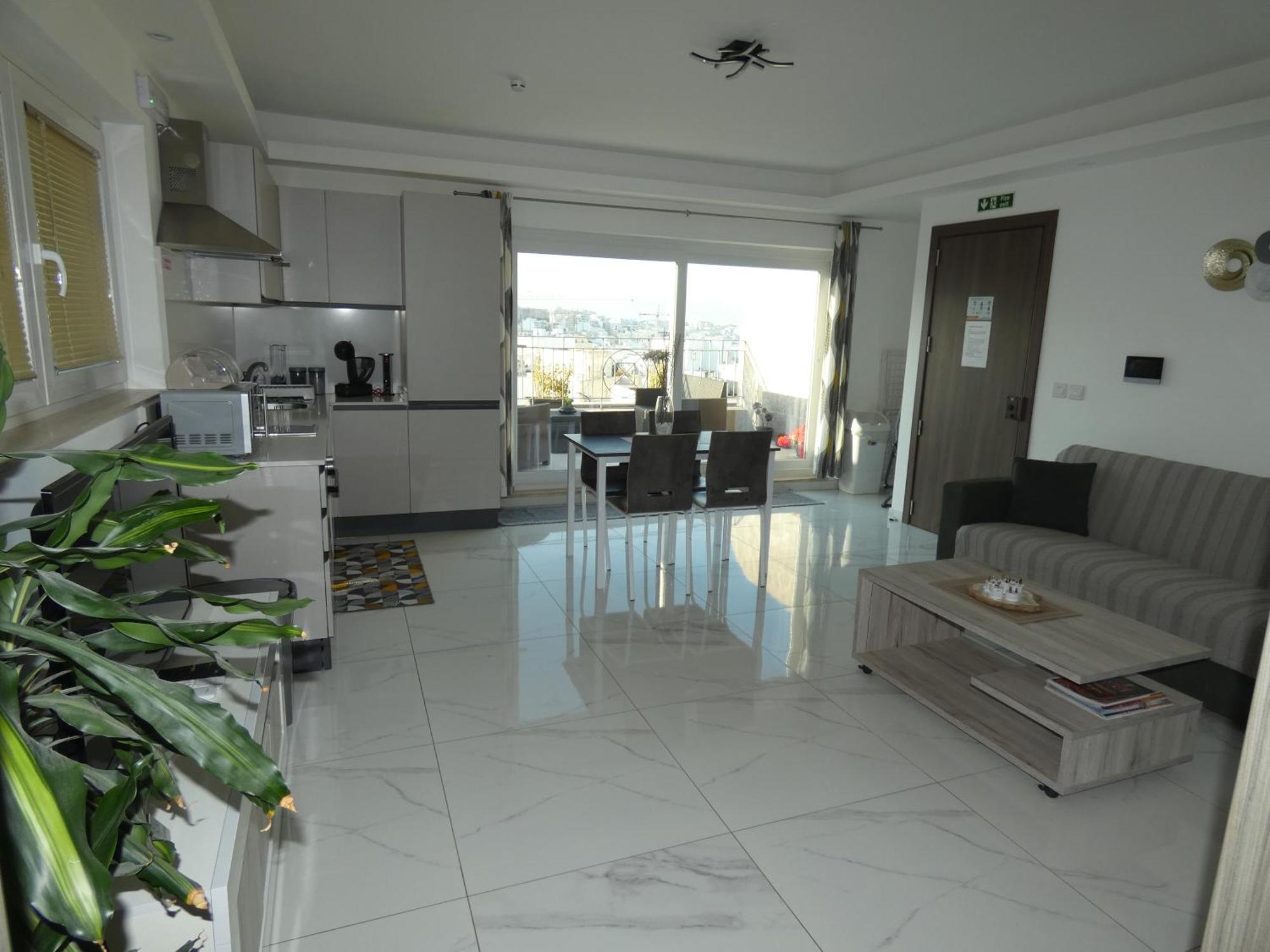 Appartement Terrace View - A Stylish Two Bedrooms Penthouse Ac-wifi *