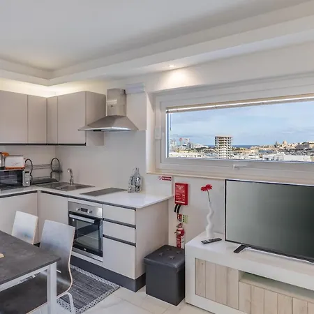 Terrace View- A Charming Two Bedrooms Penthouse Ac-Wifi Msida Exterior photo
