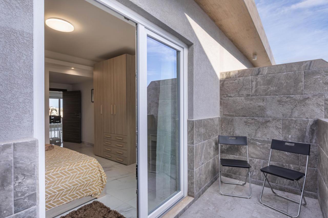 Terrace View- A Charming Two Bedrooms Penthouse Ac-Wifi Msida